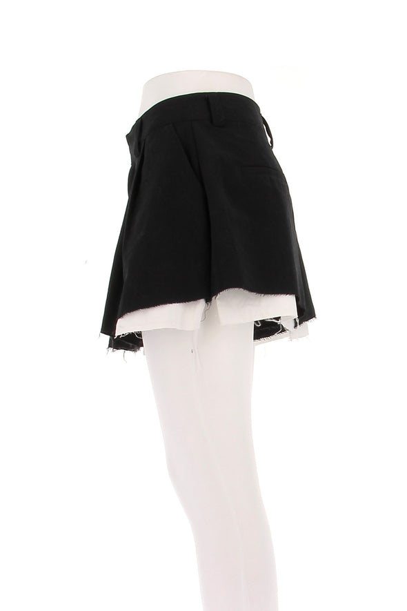 Jupe short noire