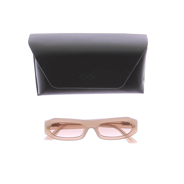 Lunettes de soleils crèmes "Hazel"
