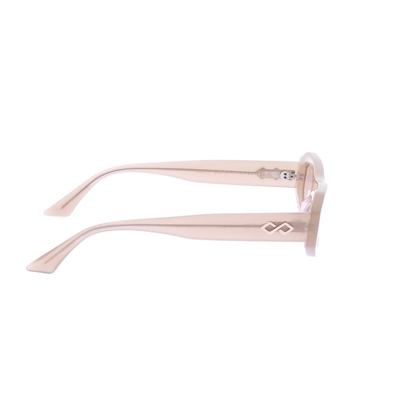 Lunettes de soleils crèmes "Hazel"