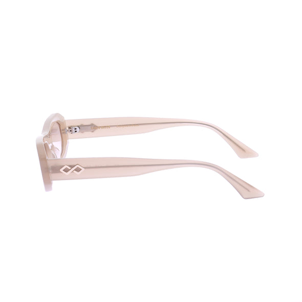 Lunettes de soleils crèmes "Hazel"