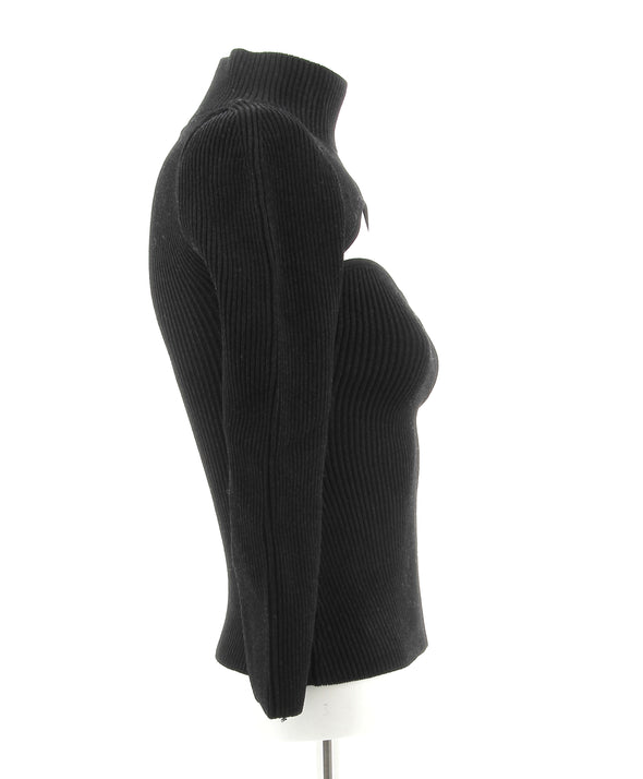 Top noir "Angela"