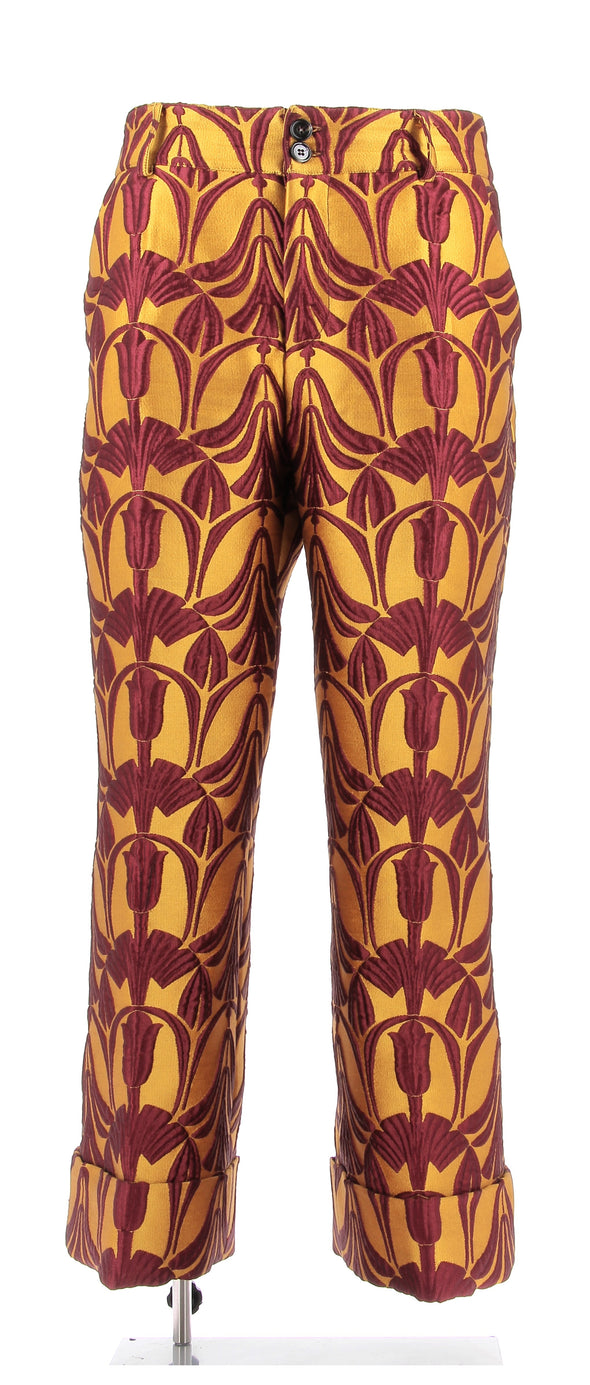 Pantalon "Hendrix" en jacquard