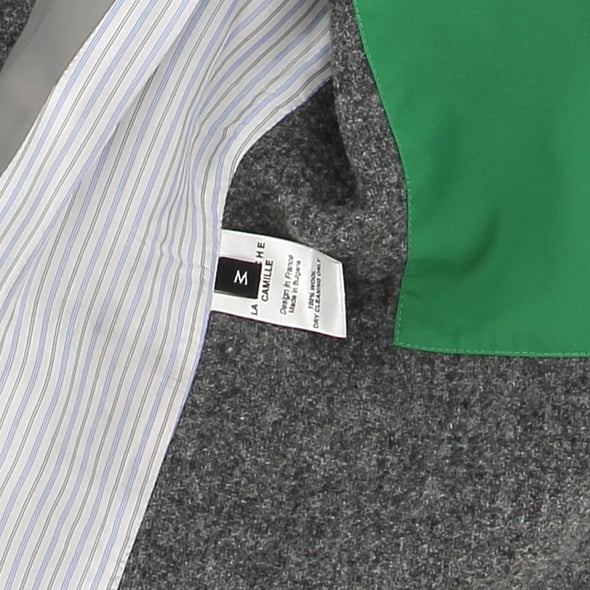 Blazer en laine gris