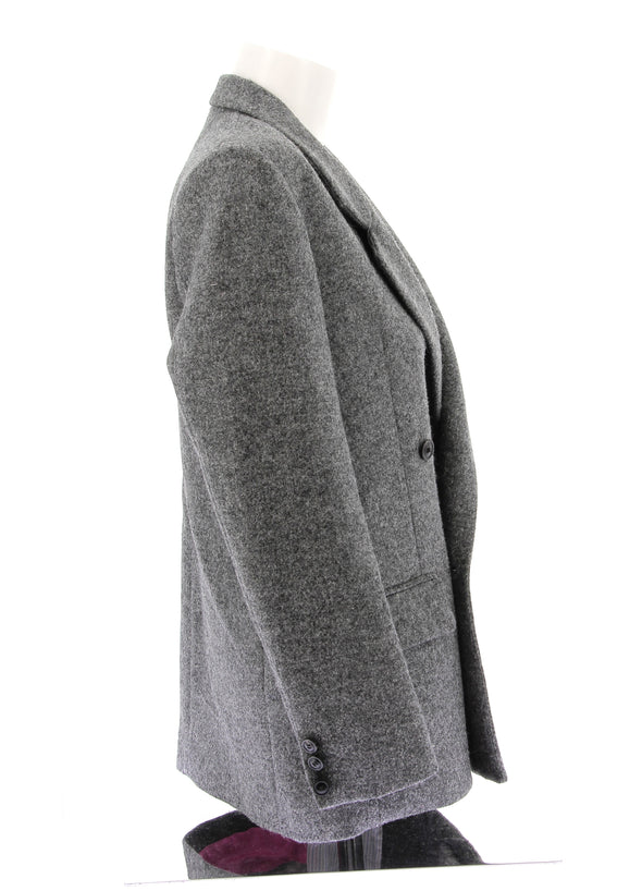 Blazer en laine gris