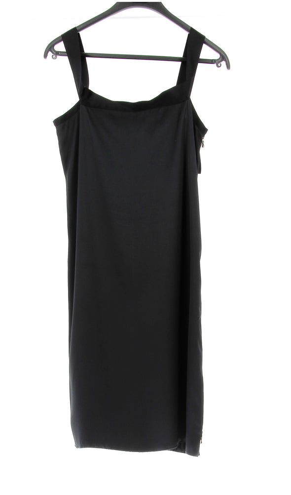Robe en soie noire