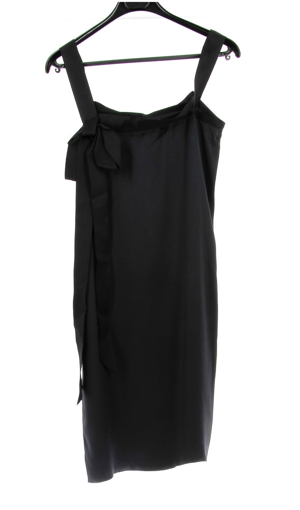 Robe en soie noire