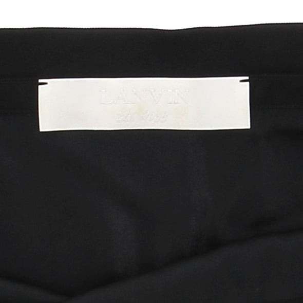 Robe en soie noire