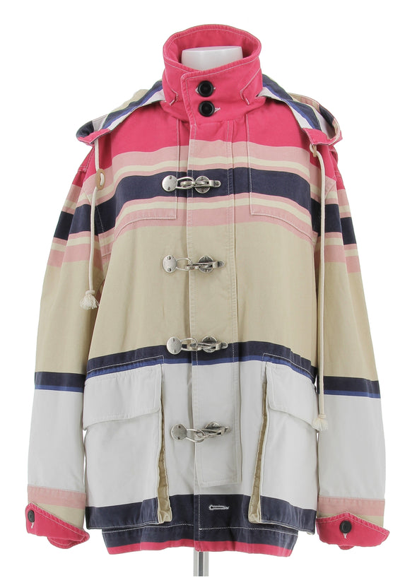 Parka multicolore