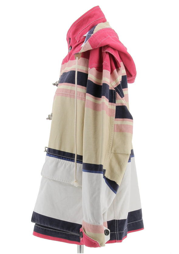 Parka multicolore