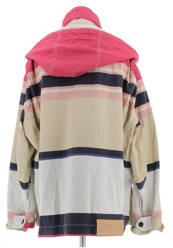 Parka multicolore