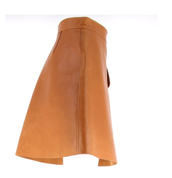 Jupe en cuir