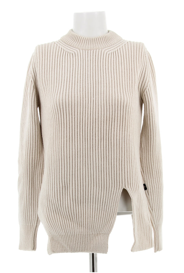 Pull en cachemire beige
