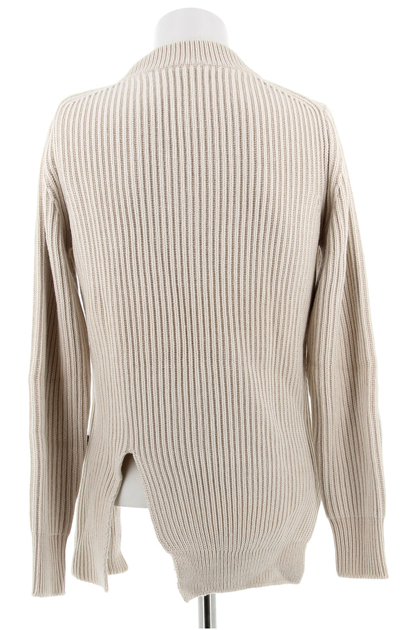 Pull en cachemire beige