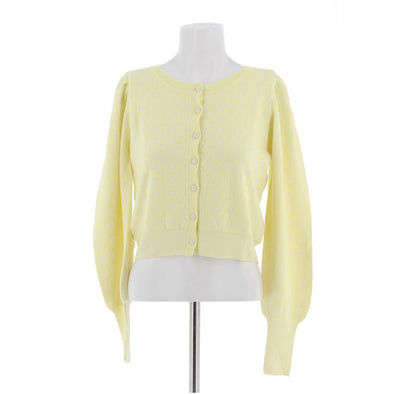 Cardigan jaune