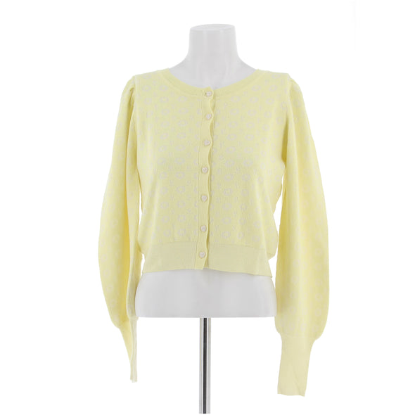 Cardigan jaune