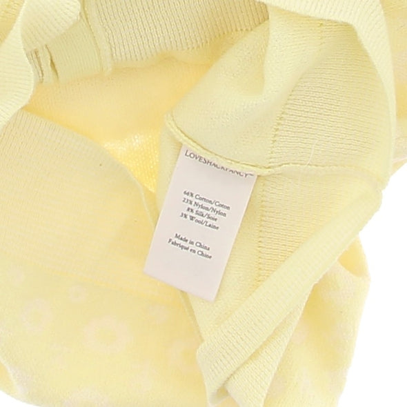 Cardigan jaune