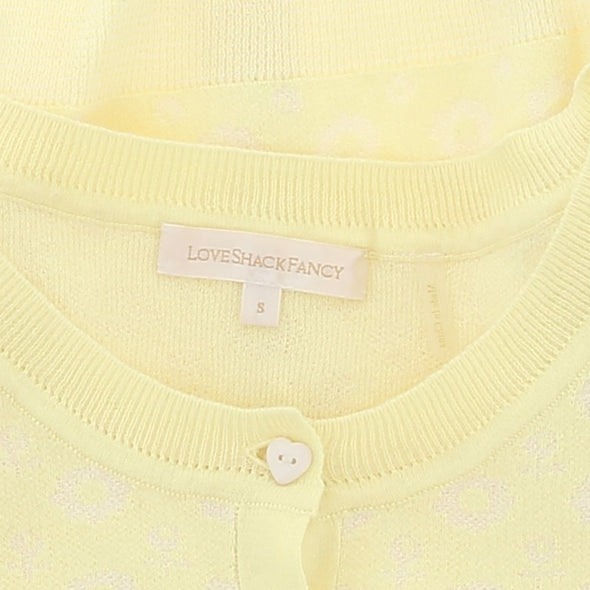 Cardigan jaune