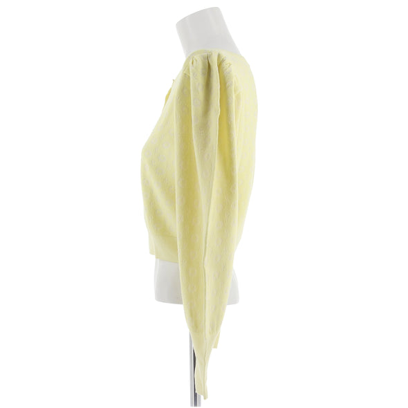 Cardigan jaune