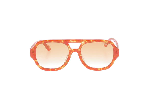 Lunettes de soleil oranges