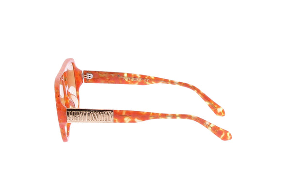Lunettes de soleil oranges