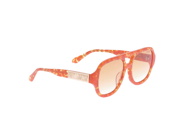 Lunettes de soleil oranges