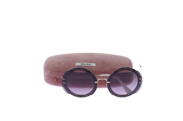 Lunettes de soleil rondes