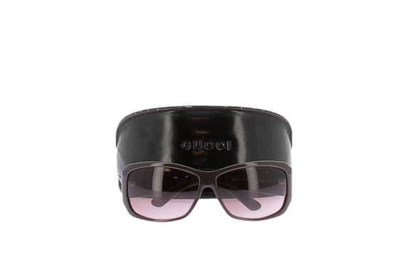 Lunettes de soleil marrons