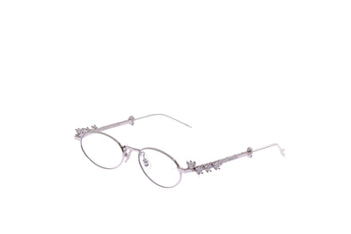 Lunettes de soleil argentées "Pierced 02"