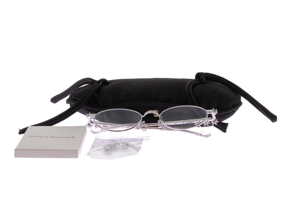 Lunettes de soleil argentées "Pierced 02"