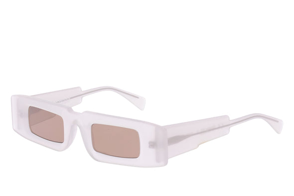Lunettes de soleil blanches "X5"