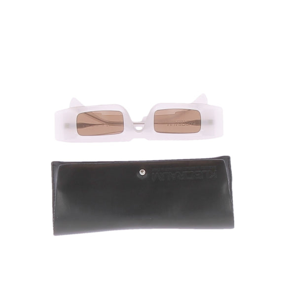 Lunettes de soleil blanches "X5"