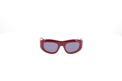 Lunettes de soleil bordeaux "Galilea"