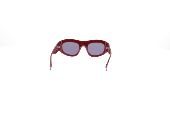Lunettes de soleil bordeaux "Galilea"