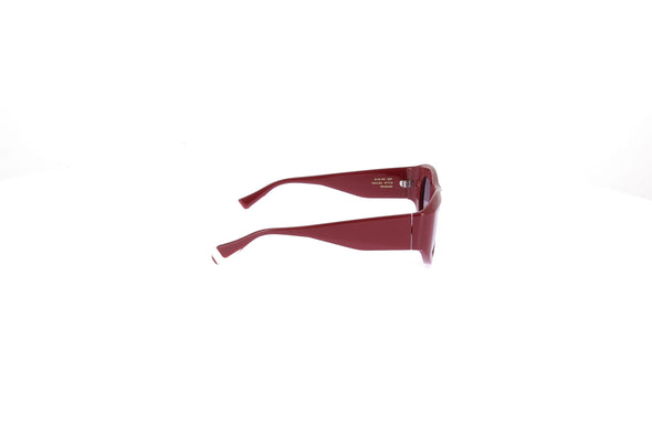 Lunettes de soleil bordeaux "Galilea"