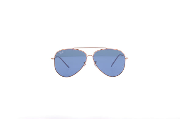 Lunettes de soleil "Aviator Reverse" dorées