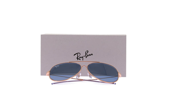 Lunettes de soleil "Aviator Reverse" dorées