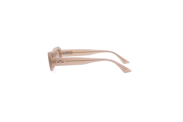 Lunettes de soleil beiges "HAZEL"