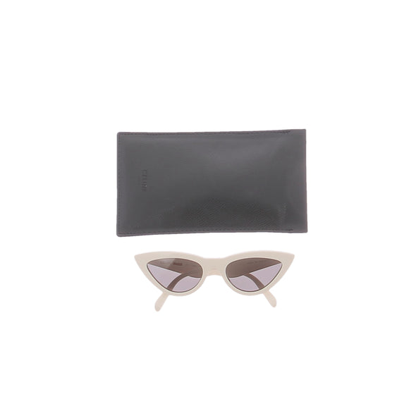 Lunettes de soleil blanches