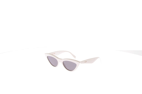Lunettes de soleil blanches