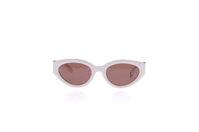 Lunettes de soleil blanches