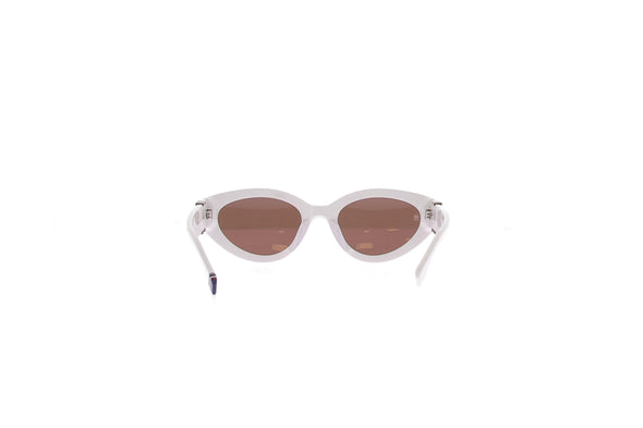 Lunettes de soleil blanches