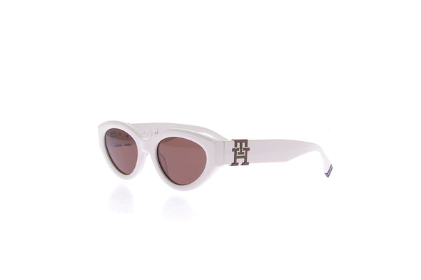 Lunettes de soleil blanches
