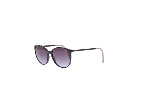 Lunettes de soleil noires "Signature"