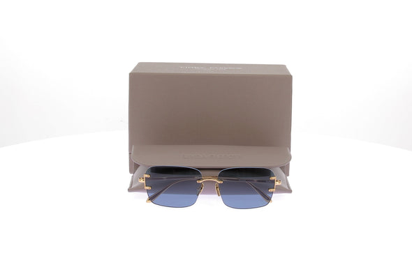 Lunettes de soleil en or jaune "Sasha"