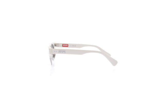 Lunettes de soleil blanches "Boke Flower"