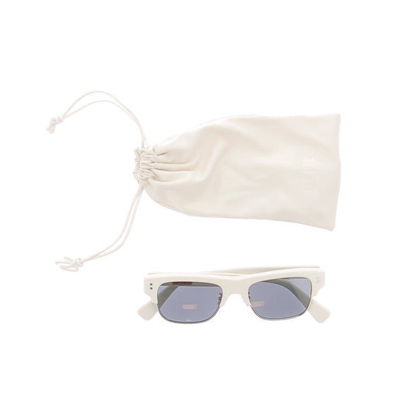Lunettes de soleil blanches "Boke Flower"