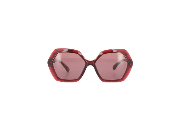 Lunettes de soleil rouges