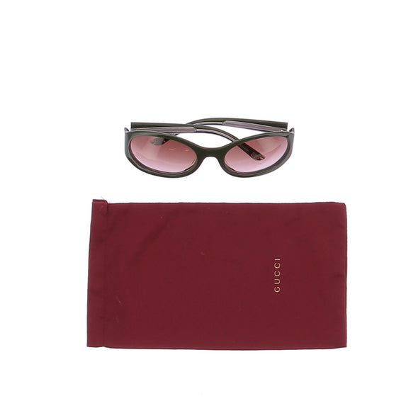 Lunettes de soleil vertes