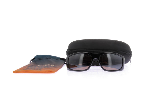 Lunettes de soleil noires "Base 8"