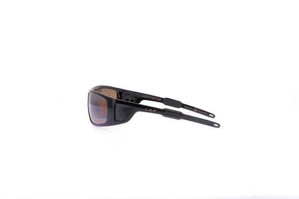 Lunettes de soleil noires "Base 8"